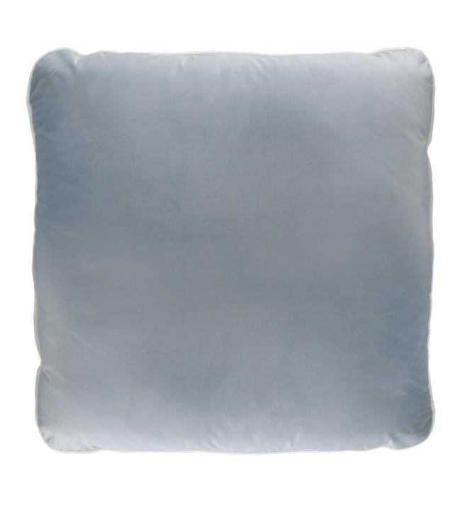 Darcy & Duke Coco Piped Velvet Cushions - Blue Grey ( White Trim ) | Accessories | app store dev @@ABC ///[option4] 十月五日 11:53 