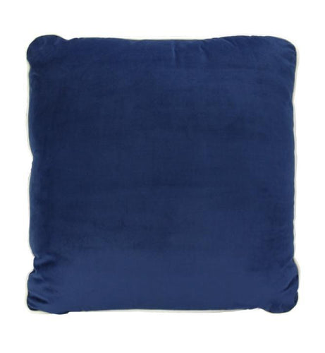 Darcy & Duke Coco Piped Velvet Cushions - French Navy ( White Trim ) | Accessories | app store dev @@ABC ///[option4] 十月五日 11:53 