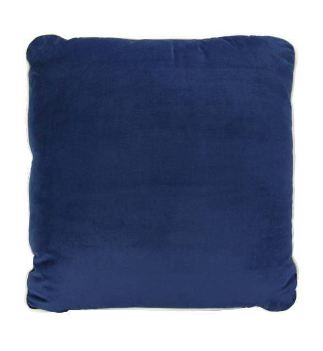 Darcy & Duke Coco Piped Velvet Cushions - French Navy ( White Trim ) | Accessories | app store dev @@ABC ///[option4] 十月五日 11:53 