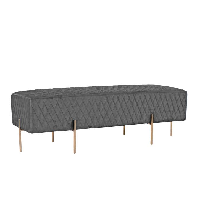 Darcy & Duke Coco Quilted Ottoman - Charcoal | Sleeping | app store dev @@ABC ///[option4] 十月五日 11:53 