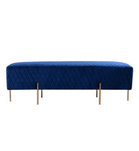 Load image into Gallery viewer, Darcy &amp; Duke Coco Quilted Ottoman - French Navy | Sleeping | app store dev @@ABC ///[option4] 十月五日 11:53 
