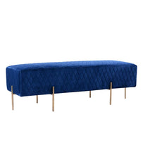Load image into Gallery viewer, Darcy &amp; Duke Coco Quilted Ottoman - French Navy | Sleeping | app store dev @@ABC ///[option4] 十月五日 11:53 
