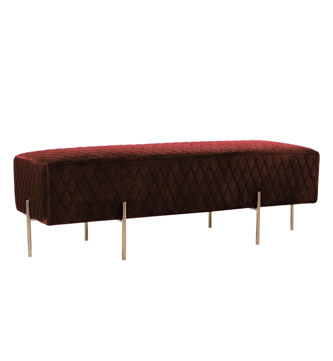 Darcy & Duke Coco Quilted Ottoman - Merlot | Sleeping | app store dev @@ABC ///[option4] 十月五日 11:53 