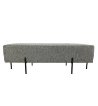 Load image into Gallery viewer, Darcy &amp; Duke Coco Quilted Ottoman - Textured Grey | Sleeping | app store dev @@ABC ///[option4] 十月五日 11:53 
