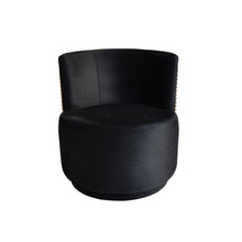 Load image into Gallery viewer, Darcy &amp; Duke Coco Petit Swivel Chair - Black &amp; Gold Tweed | Living | app store dev @@ABC ///[option4] 十月五日 11:53 
