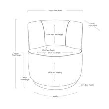 Load image into Gallery viewer, Darcy &amp; Duke Coco Petit Swivel Chair - Baby Pink | Living | app store dev @@ABC ///[option4] 十月五日 11:53 
