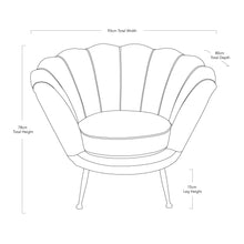 Load image into Gallery viewer, Darcy &amp; Duke Black Shell Armchair | Living | app store dev @@ABC ///[option4] 十月五日 11:53 
