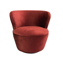 Load image into Gallery viewer, Darcy &amp; Duke Coco Swivel Chair - Vintage Ruby | Living | app store dev @@ABC ///[option4] 十月五日 11:53 
