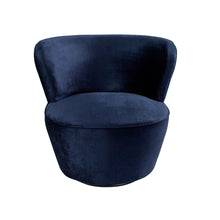 Load image into Gallery viewer, Darcy &amp; Duke Coco Swivel Chair - Vintage Navy | Living | app store dev @@ABC ///[option4] 十月五日 11:53 
