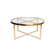 Load image into Gallery viewer, Darcy &amp; Duke Gold Perugia Nesting Coffee Table - Clear Glass | Living | app store dev @@ABC ///[option4] 十月五日 11:53 

