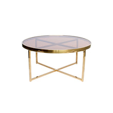 Load image into Gallery viewer, Darcy &amp; Duke Gold Perugia Nesting Coffee Table - Tinted Glass | Living | app store dev @@ABC ///[option4] 十月五日 11:53 
