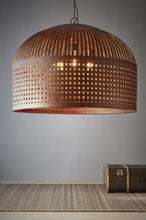 Load image into Gallery viewer, Zaffero Esch Extra Large - Rust - Woven Iron Strips Pendant Light | Lighting | app store dev @@ABC ///[option4] 十月五日 11:53 
