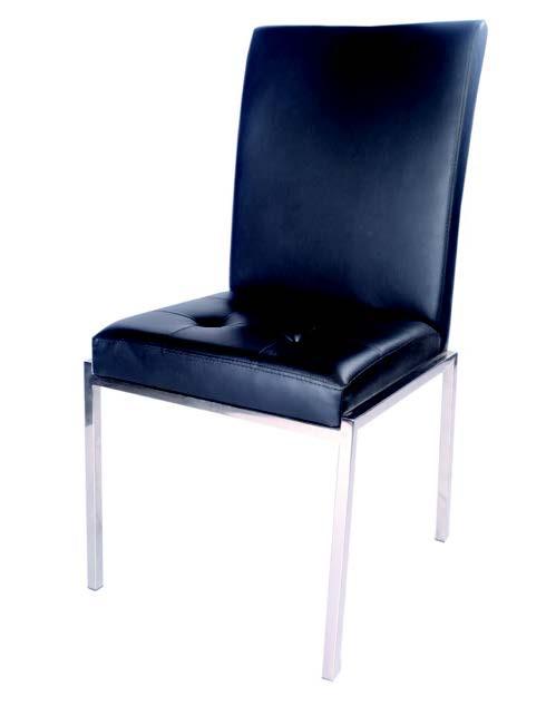 TANTRA EBONY Dining Chair - Black Faux Leather | Dining | app store dev @@ABC ///[option4] 十月五日 11:53 