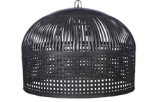 Load image into Gallery viewer, Zaffero Esch Extra Large - Antique Black - Woven Iron Strips Pendant Light | Lighting | app store dev @@ABC ///[option4] 十月五日 11:53 
