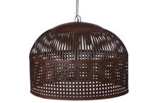 Load image into Gallery viewer, Zaffero Esch Extra Large - Rust - Woven Iron Strips Pendant Light | Lighting | app store dev @@ABC ///[option4] 十月五日 11:53 
