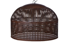 Load image into Gallery viewer, Zaffero Esch Extra Large - Rust - Woven Iron Strips Pendant Light | Lighting | app store dev @@ABC ///[option4] 十月五日 11:53 
