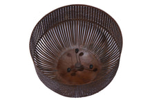 Load image into Gallery viewer, Zaffero Esch Extra Large - Rust - Woven Iron Strips Pendant Light | Lighting | app store dev @@ABC ///[option4] 十月五日 11:53 
