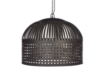Load image into Gallery viewer, Zaffero Esch Large - Antique Black - Woven Iron Strips Pendant Light | Lighting | app store dev @@ABC ///[option4] 十月五日 11:53 

