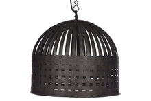 Load image into Gallery viewer, Zaffero Esch Medium - Antique Black - Woven Iron Strips Pendant Light | Lighting | app store dev @@ABC ///[option4] 十月五日 11:53 
