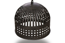 Load image into Gallery viewer, Zaffero Esch Medium - Antique Black - Woven Iron Strips Pendant Light | Lighting | app store dev @@ABC ///[option4] 十月五日 11:53 
