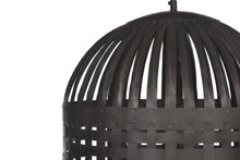 Load image into Gallery viewer, Zaffero Esch Medium - Antique Black - Woven Iron Strips Pendant Light | Lighting | app store dev @@ABC ///[option4] 十月五日 11:53 
