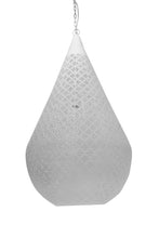 Load image into Gallery viewer, Zaffero Europa Large - White - Perforated Teardrop Pendant Light | Lighting | app store dev @@ABC ///[option4] 十月五日 11:53 
