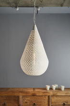 Load image into Gallery viewer, Zaffero Europa Large - White - Perforated Teardrop Pendant Light | Lighting | app store dev @@ABC ///[option4] 十月五日 11:53 
