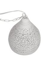 Load image into Gallery viewer, Zaffero Europa Small - White - Perforated Teardrop Pendant Light | Lighting | app store dev @@ABC ///[option4] 十月五日 11:53 
