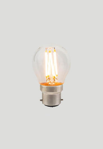 Zaffero G45 Fancy Round B22 LED Filament - Clear Glass - 3W B22 2200k | Lighting | app store dev @@ABC ///[option4] 十月五日 11:53 