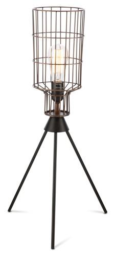 Home & Giftware Barrel Iron Wire Midcentury Table Lamp | Lighting | app store dev @@ABC ///[option4] 十月五日 11:53 