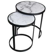 Load image into Gallery viewer, Future Classics Furniture Glory Side Table Set White Marble | Living | app store dev @@ABC ///[option4] 十月五日 11:53 
