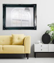 Load image into Gallery viewer, Jovic Trading Felicity Ornate Mirror Gloss Black 90cm | Mirrors | app store dev @@ABC ///[option4] 十月五日 11:53 

