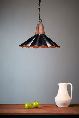 Zaffero Francis - Old Black - Fluted Iron Pendant Light | Lighting | app store dev @@ABC ///[option4] 十月五日 11:53 