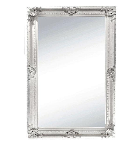 Jovic Trading Gabriel Ornate Mirror Brushed White 220cm | Mirrors | app store dev @@ABC ///[option4] 十月五日 11:53 