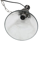 Load image into Gallery viewer, Zaffero Galveston Small - Antique Silver/Clear - Hand Blown Glass Adjustable Cone Pendant Light | Lighting | app store dev @@ABC ///[option4] 十月五日 11:53 
