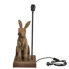 Load image into Gallery viewer, Zaffero Garfunkel - Dark Natural - Large Wooden Rabbit Table Lamp | Lighting | app store dev @@ABC ///[option4] 十月五日 11:53 
