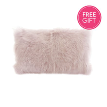 Load image into Gallery viewer, Darcy &amp; Duke Goat Fur Lumbar Cushion - Orchid | Accessories | app store dev @@ABC ///[option4] 十月五日 11:53 
