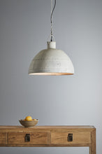 Load image into Gallery viewer, Zaffero Granada Medium - Vintage White - Iron Riveted Dome Pendant Light | Lighting | app store dev @@ABC ///[option4] 十月五日 11:53 
