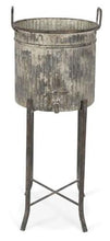 Load image into Gallery viewer, Home &amp; Giftware Iron Planter / Party Bucket on Stand | Accessories | app store dev @@ABC ///[option4] 十月五日 11:53 
