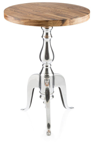 Home & Giftware Aluminium Round Table w/ Wood top | Living | app store dev @@ABC ///[option4] 十月五日 11:53 