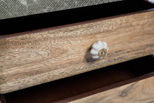 Load image into Gallery viewer, Home &amp; Giftware Infinity Wooden 4 Drawer Bedside Table- with Metal | Sleeping | app store dev @@ABC ///[option4] 十月五日 11:53 
