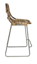 Load image into Gallery viewer, Home &amp; Giftware Buton Rattan Bar Stool | Dining | app store dev @@ABC ///[option4] 十月五日 11:53 
