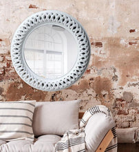 Load image into Gallery viewer, Jovic Trading Albus Round Mirror Washed White | Mirrors | app store dev @@ABC ///[option4] 十月五日 11:53 
