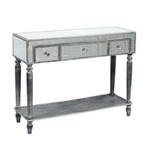 Load image into Gallery viewer, Jovic Trading Adele Console Table Bevelled Glass Style in Grey Color | Living | app store dev @@ABC ///[option4] 十月五日 11:53 

