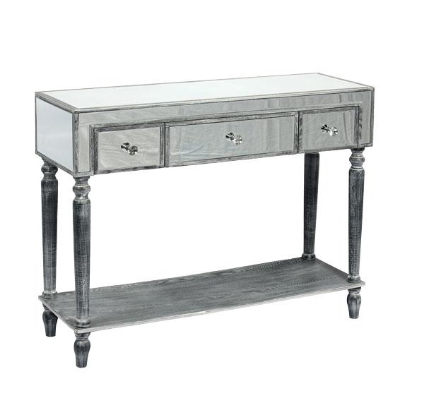 Jovic Trading Adele Console Table Bevelled Glass Style in Grey Color | Living | app store dev @@ABC ///[option4] 十月五日 11:53 