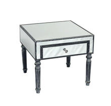 Load image into Gallery viewer, Jovic Trading Adele Side Table Bevelled Glass Style in Grey Colour | Living | app store dev @@ABC ///[option4] 十月五日 11:53 
