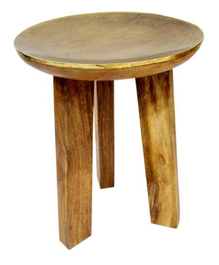 TANTRA JEMMA Stool - Embossed Metal Top | Living | app store dev @@ABC ///[option4] 十月五日 11:53 