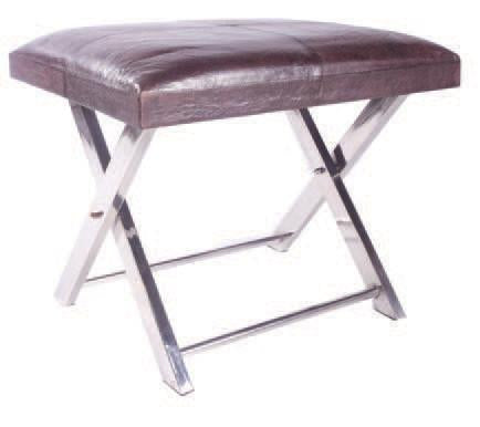 TANTRA JENNA Stool - Antique Chocolate Leather | Living | app store dev @@ABC ///[option4] 十月五日 11:53 