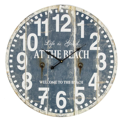 Home & Giftware 60cm Decor Wall Clock Wood Stripe | Accessories | app store dev @@ABC ///[option4] 十月五日 11:53 