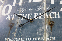 Load image into Gallery viewer, Home &amp; Giftware 60cm Decor Wall Clock Wood Stripe | Accessories | app store dev @@ABC ///[option4] 十月五日 11:53 
